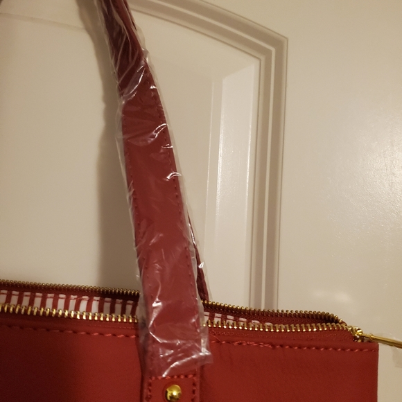 NEW Large Leather Tote - Picture 5 of 6